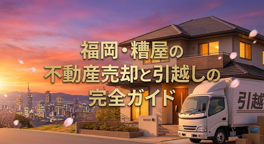 福岡・糟屋の不動産売却と引越し全工程の画像