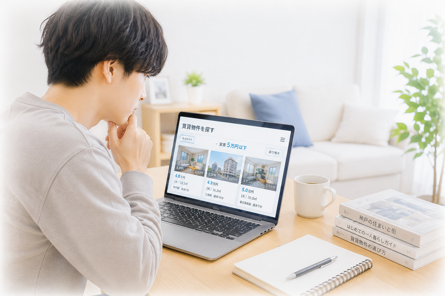 神戸で一人暮らしを始めたい方必見！賃貸の格安物件を見つける方法をご紹介の画像