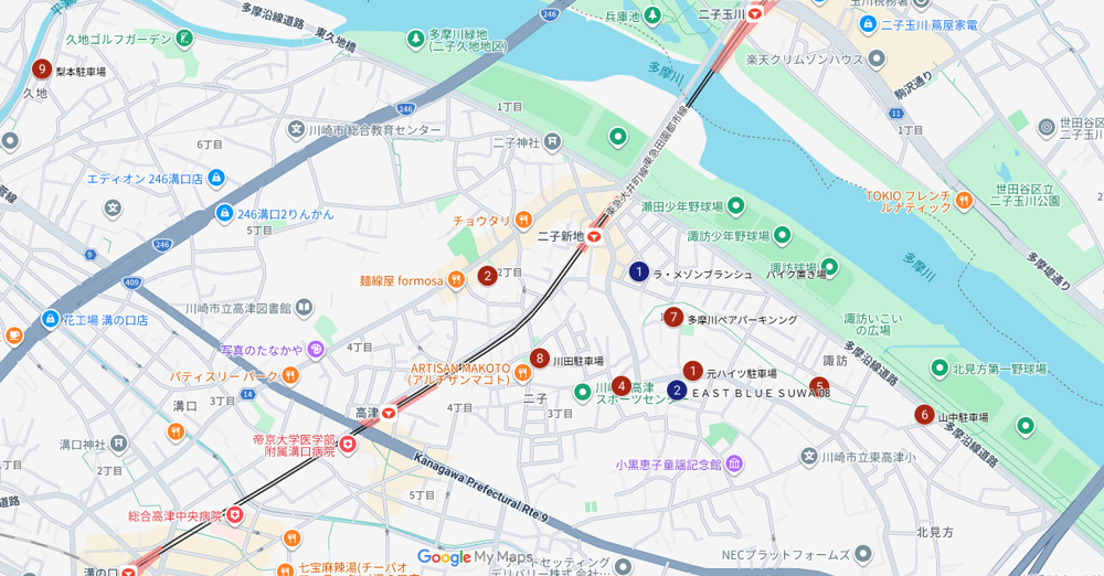 駐車場＆バイク駐輪場　最新空車情報！　3月verの画像