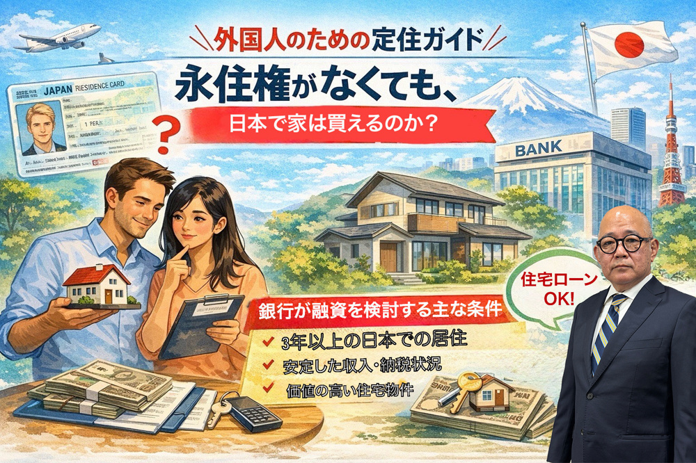 （2026年4月3日）外国人のための定住ガイド：永住権がなくても、日本で家は買えるのか？の画像