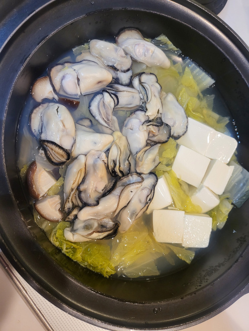 牡蠣パーティーの画像