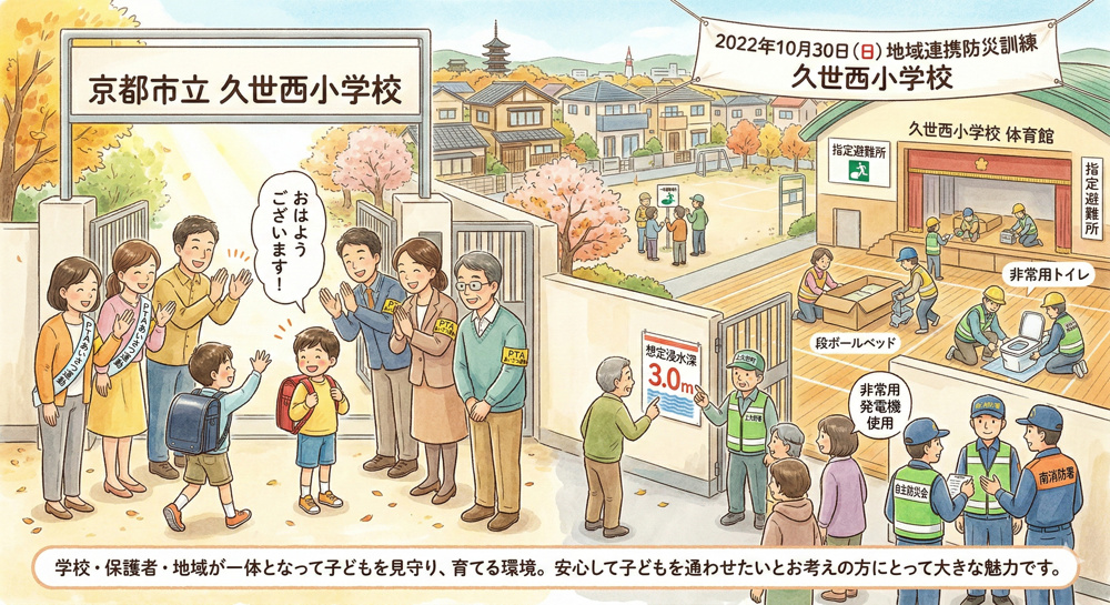 久世西小学校エリアの住みやすさは？生活環境や住宅購入時のポイントをご紹介の画像