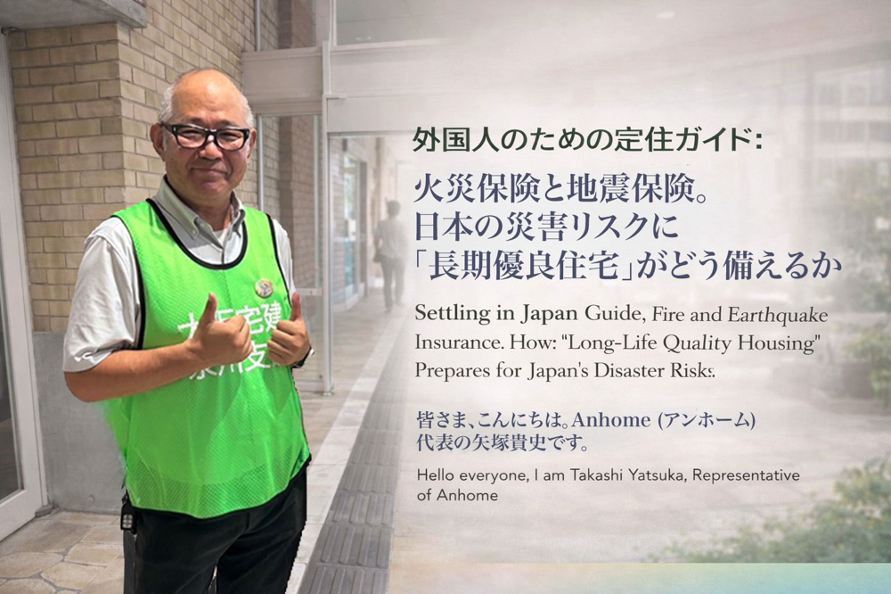 （2026年4月27日）外国人のための定住ガイド：火災保険と地震保険。日本の災害リスクに「長期優良住宅」がどう備えるかの画像