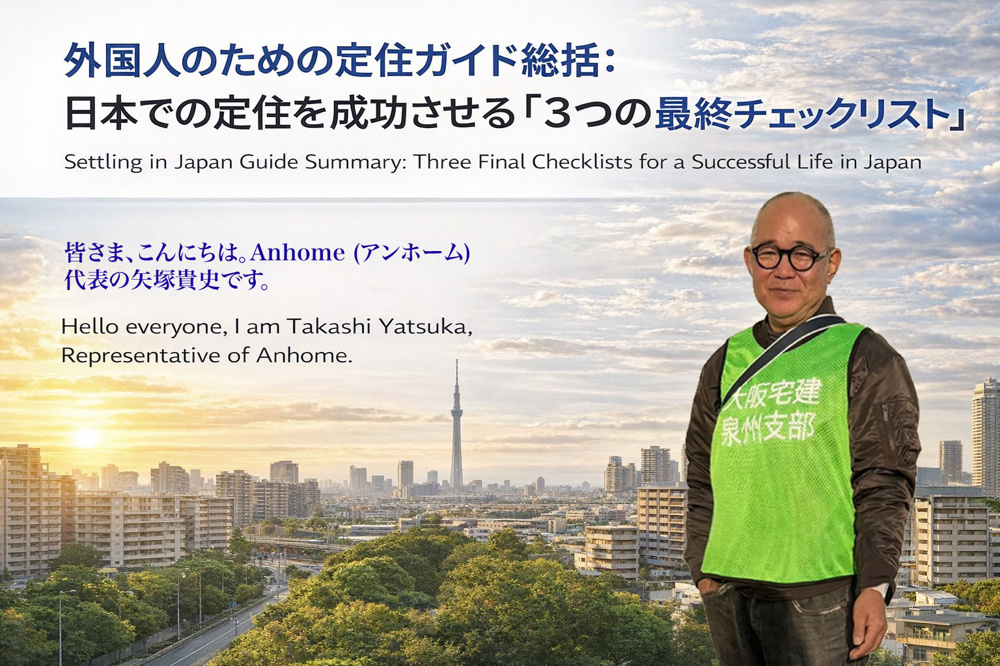 （2026年4月30日）外国人のための定住ガイド総括：日本での定住を成功させる「3つの最終チェックリスト」の画像