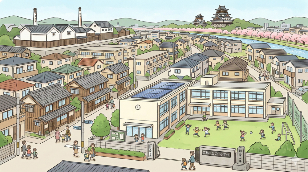 伏見南浜小学校の校区は住みやすさが魅力！子育て世帯にも安心のエリア情報をご紹介の画像