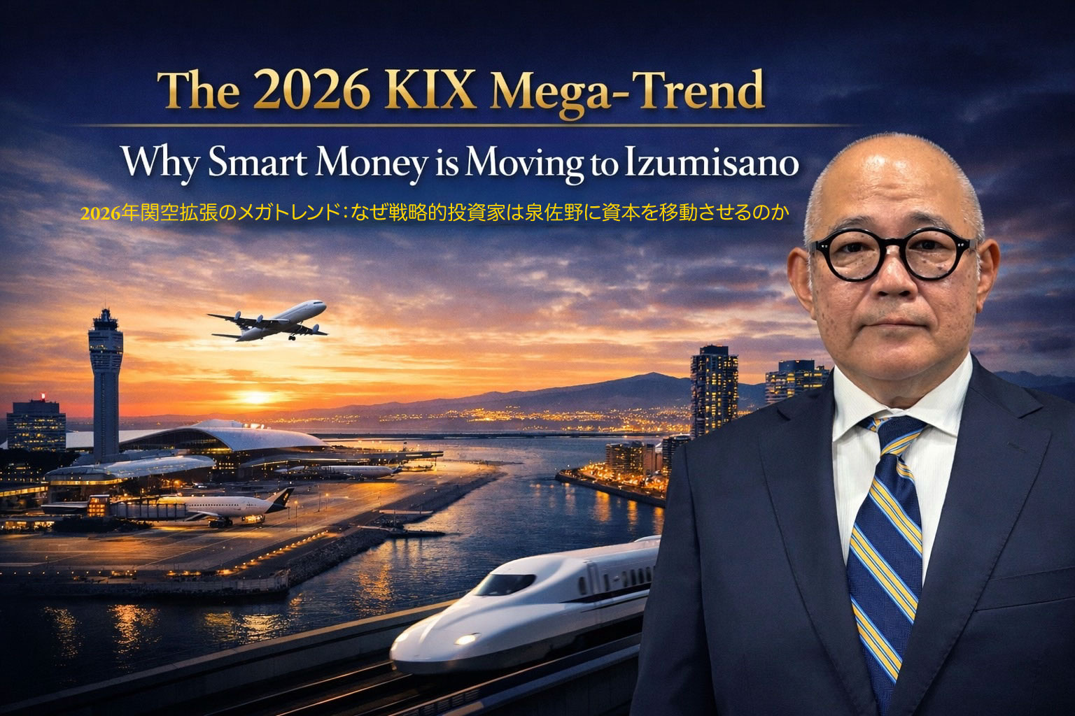 (May 1, 2026) The 2026 KIX Mega-Trend: Why Strategic Investors are Shifting Capital to Izumisanoの画像
