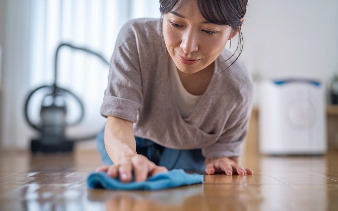 花粉症対策に役立つ室内の清掃方法は？毎日できる簡単なコツをご紹介の画像
