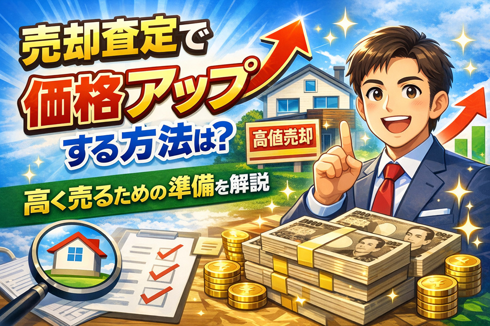 高槻市の売却査定で価格アップする方法は？高く売るための準備を解説の画像