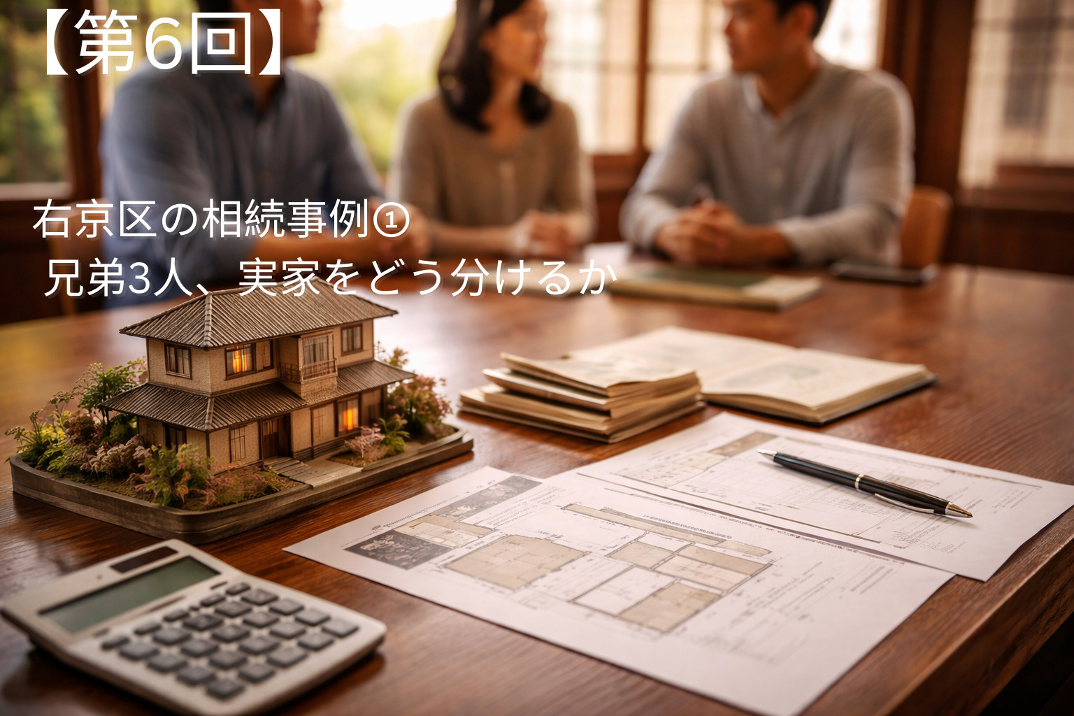 右京区の相続事例① | 兄弟3人、実家をどう分けるかの画像