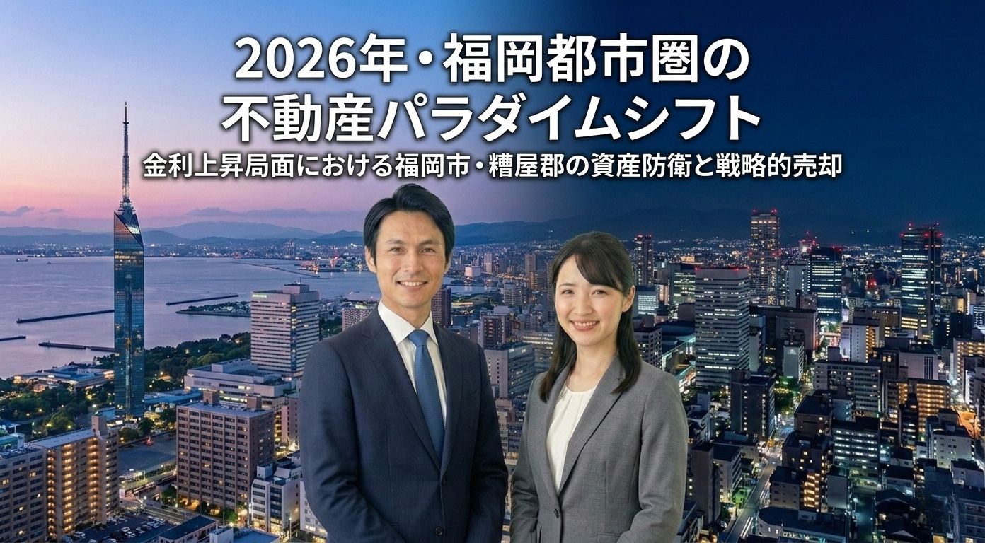 2026年・福岡都市圏の 不動産パラダイムシフトの画像