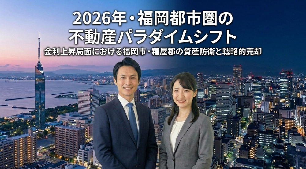 2026年・福岡都市圏の 不動産パラダイムシフトの画像