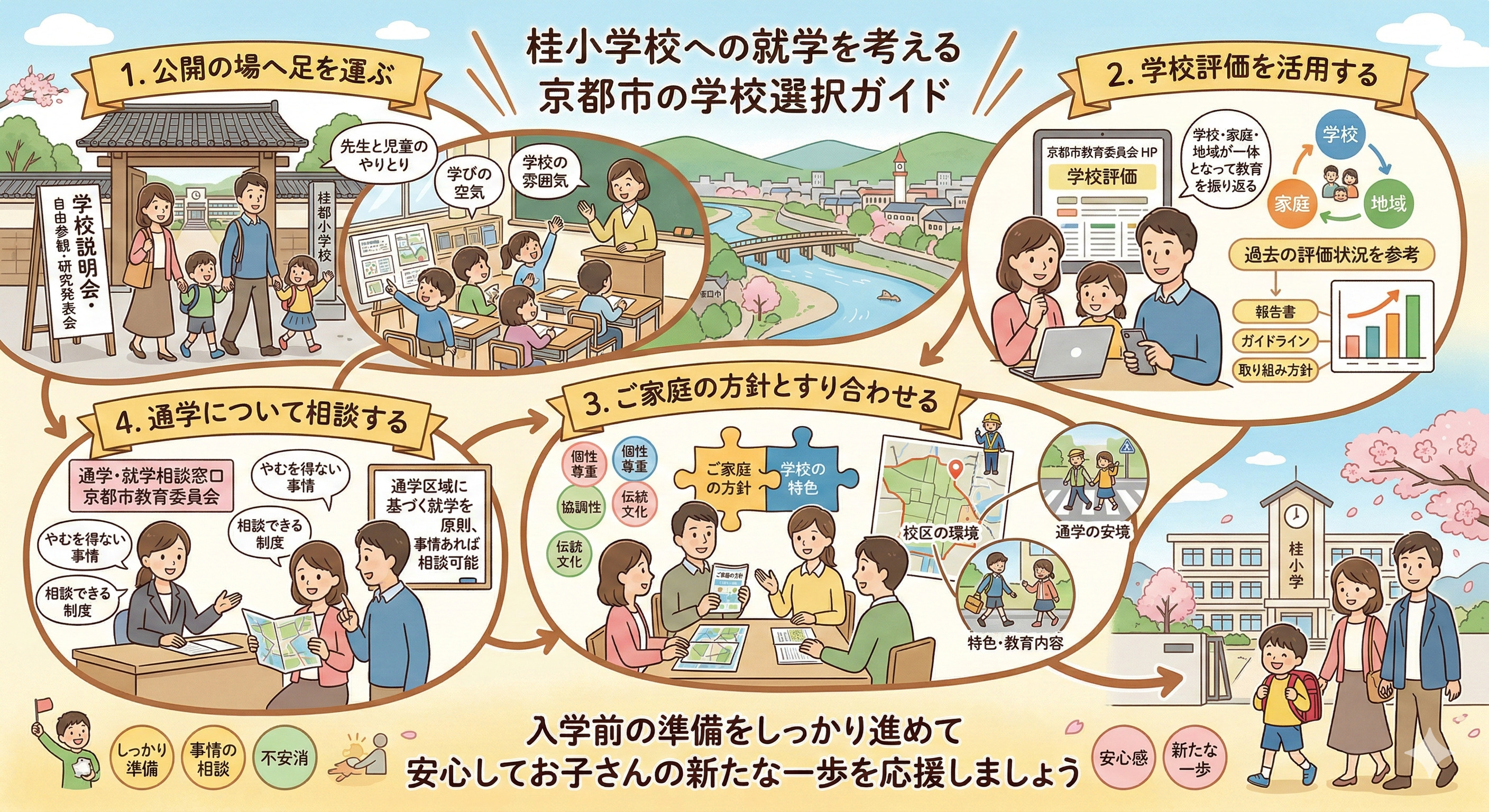 桂小学校の教育方針はどう評価されている？入学前に知っておきたいポイントをご紹介の画像