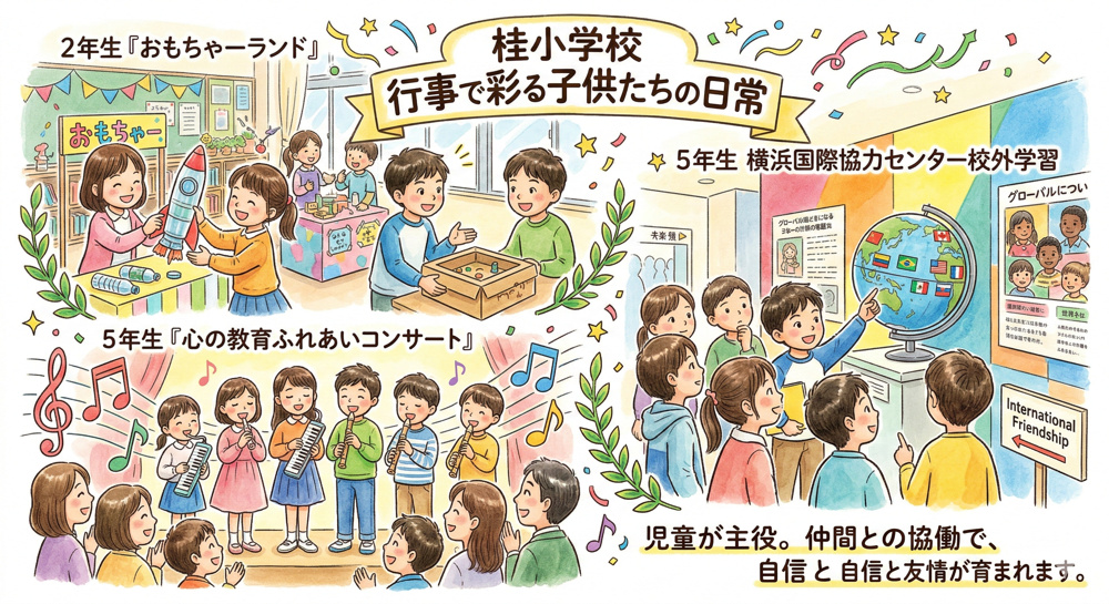 桂小学校の行事内容が気になる方へ体験談も紹介！学校生活を知りたい方に役立つ情報をお届けの画像
