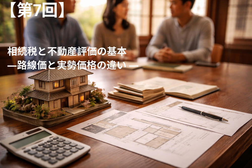 相続税と不動産評価の基本 ― 路線価と実勢価格の違い ―の画像