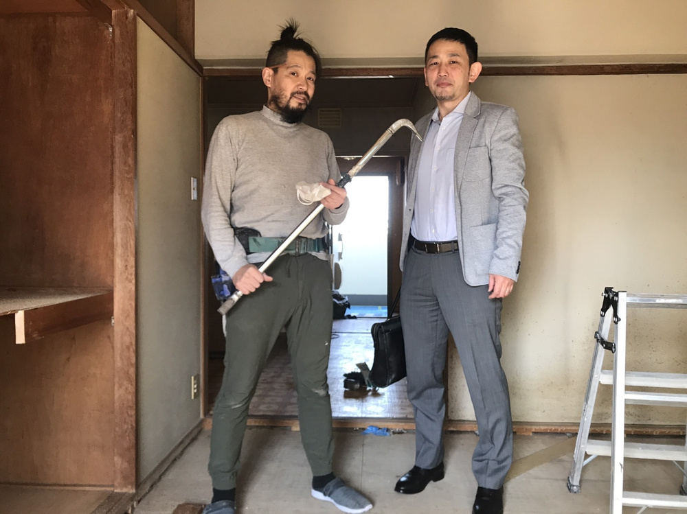 クレス・アートリノベーション with OVER ALLs＆DDD「工事着工」の画像