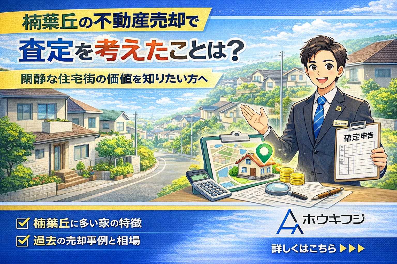 楠葉丘の不動産売却で査定を考えたことは？閑静な住宅街の価値を知りたい方への画像
