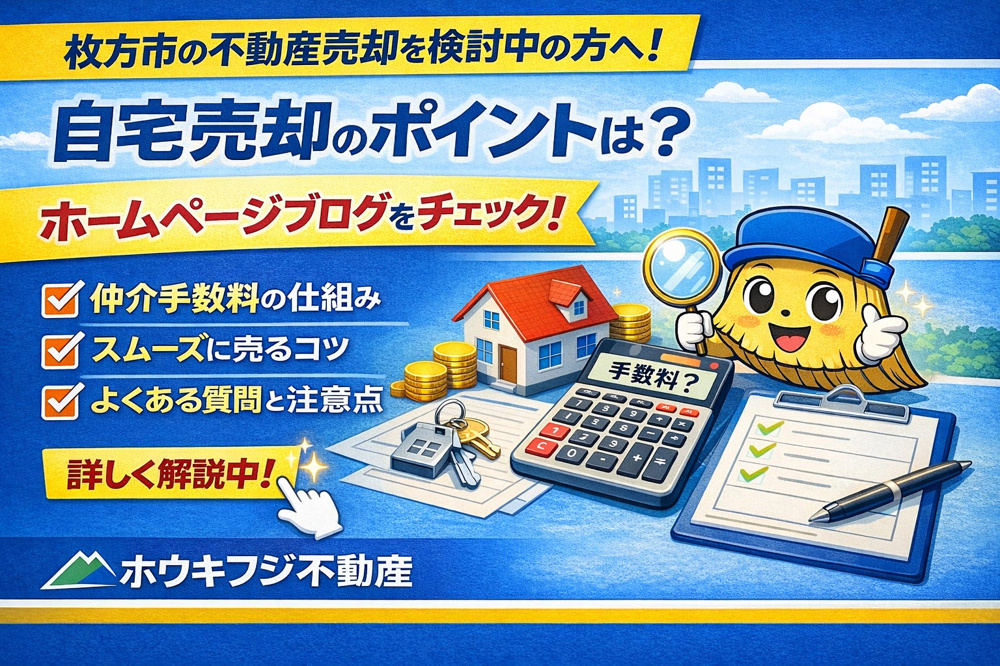 枚方市の不動産売却を検討中の方へ！仲介契約の違いと選び方を解説の画像