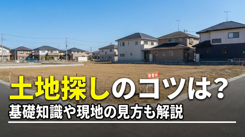 土地探しのコツは？基礎知識や現地の見方も解説の画像