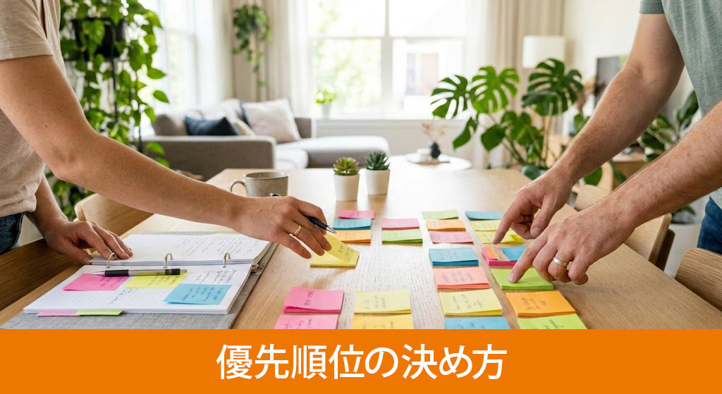 注文住宅の購入条件の優先順位の決め方