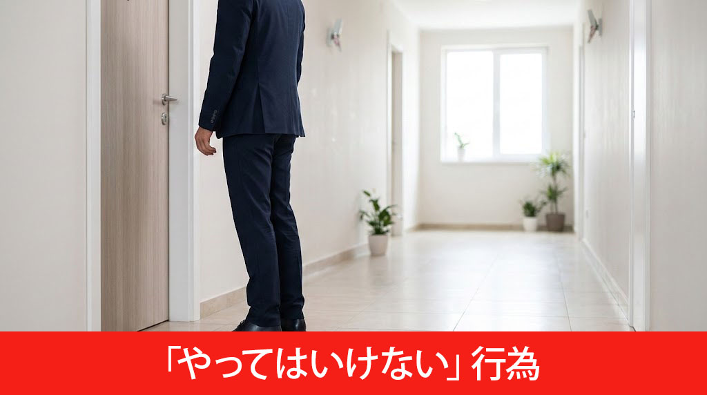 自主管理のオーナーが家賃滞納解消に向けて「やってはいけない」行為