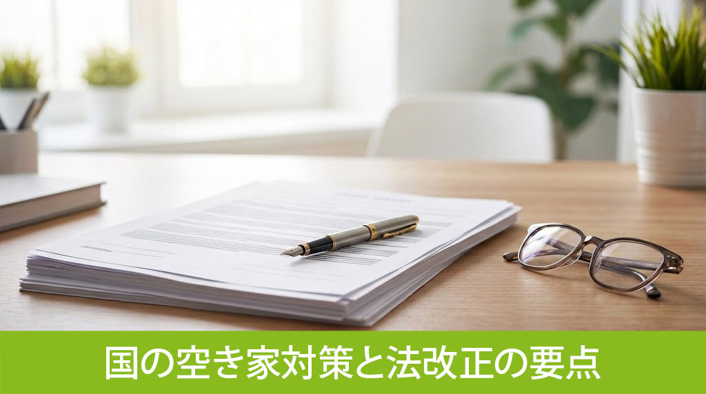 知っておきたい国の空き家対策と法改正の要点