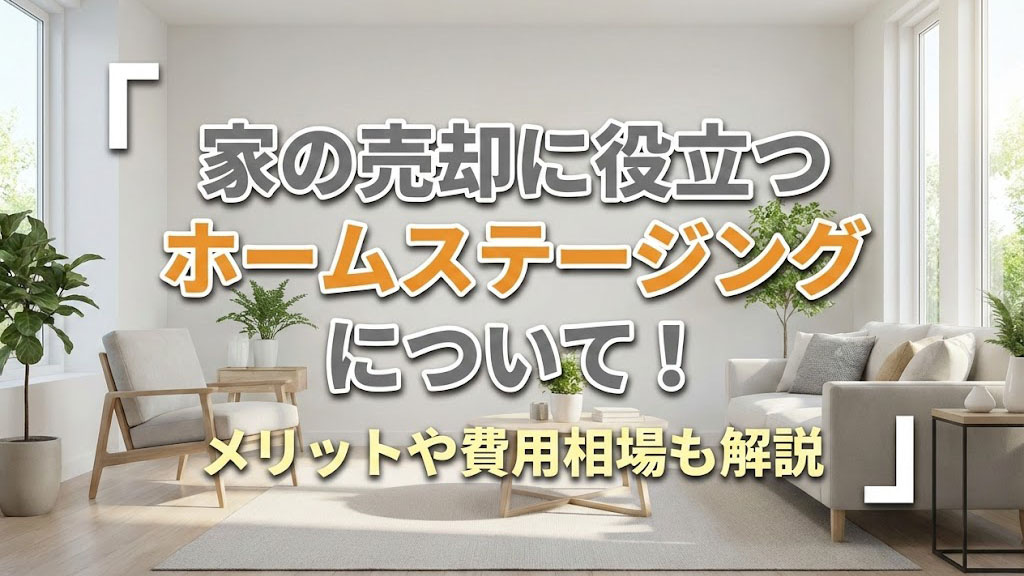 家の売却に役立つホームステージングについて！メリットや費用相場も解説の画像