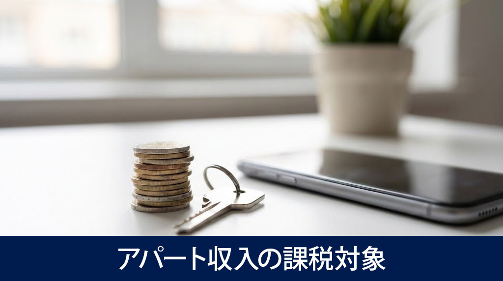 アパート収入の課税対象と経費の要点