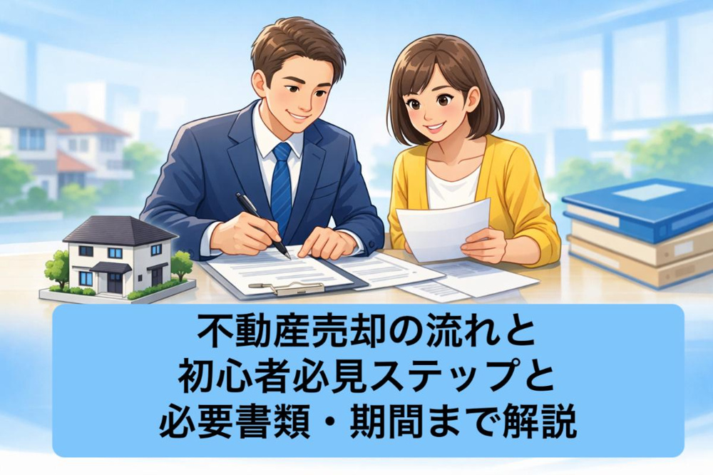 不動産売却の流れと初心者必見ステップと必要書類・期間まで解説の画像