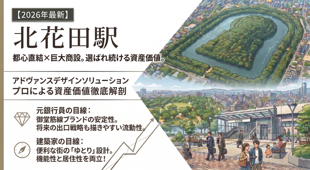 【北花田駅編】御堂筋線×巨大商業施設の破壊力。共働き夫婦が選ぶ「負けない」住宅戦略【2026年最新】の画像