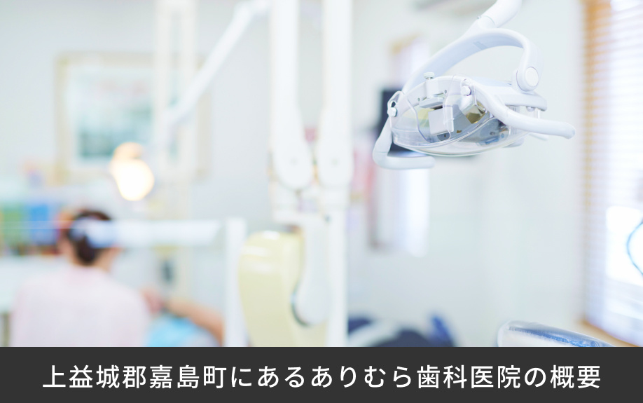 上益城郡嘉島町にある「ありむら歯科医院」の概要