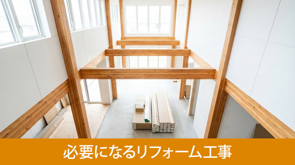 建築確認申請が必要になるリフォーム工事