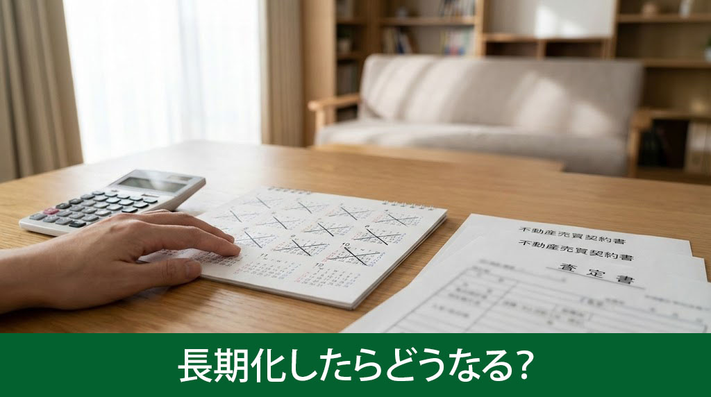 家が売れない状態が長期化したらどうなる？