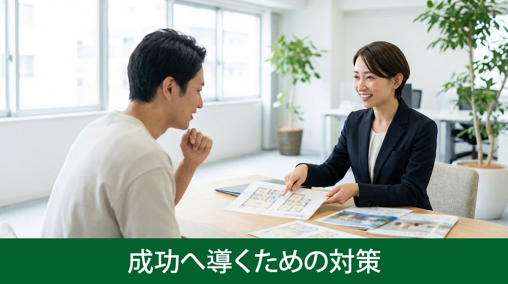 売却を成功へ導くための対策