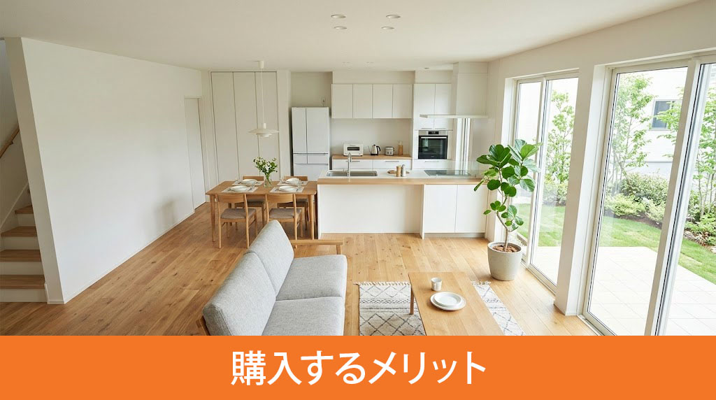 建売住宅を購入するメリット