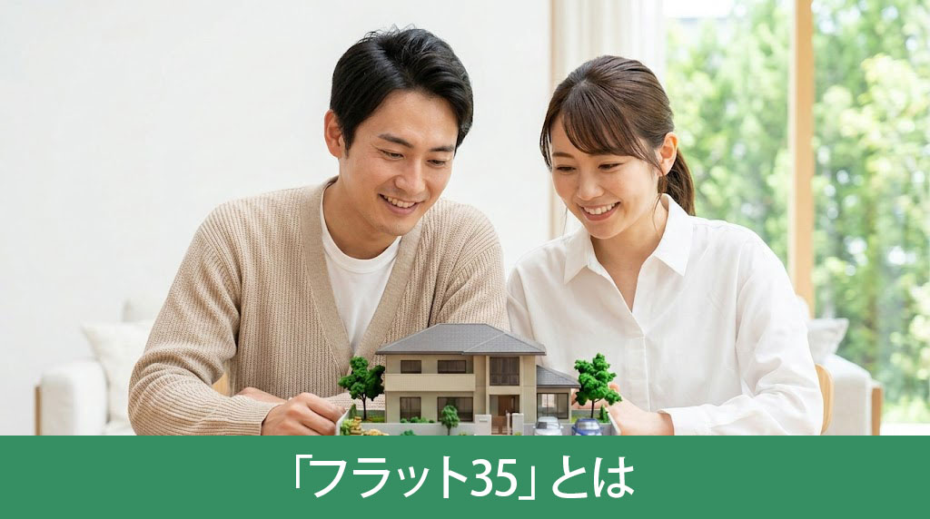 マイホーム購入に利用できる「フラット35」とは