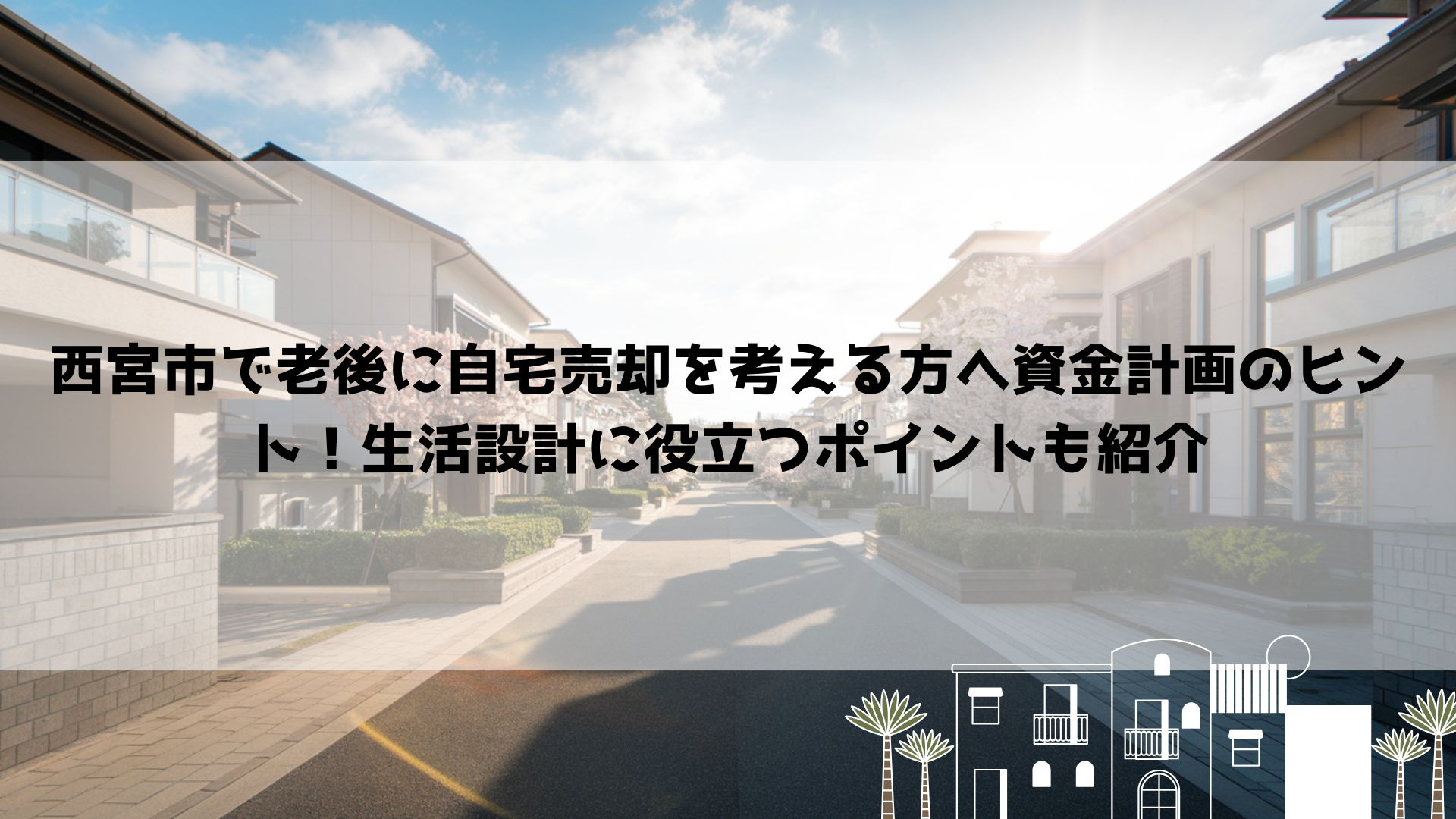 【2026年最新】西宮市で老後に自宅売却を考える方へ資金計画のヒント！生活設計に役立つポイントも紹介の画像