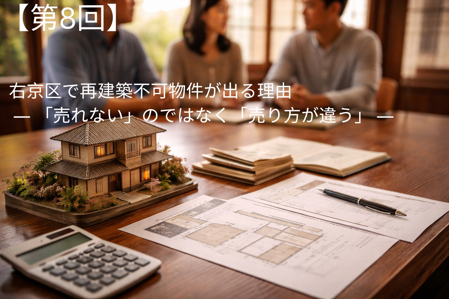右京区で再建築不可物件が出る理由 ― 「売れない」のではなく「売り方が違う」 ―の画像