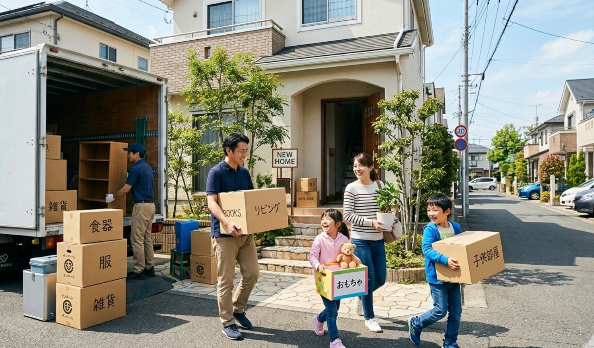 4月に家族向けの引っ越しを考えていますか？おすすめ時期や準備のコツも紹介の画像