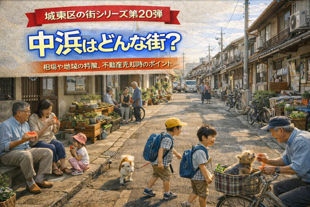 大阪市城東区中浜で不動産売却するコツは？地域の特徴や相場環境も紹介の画像