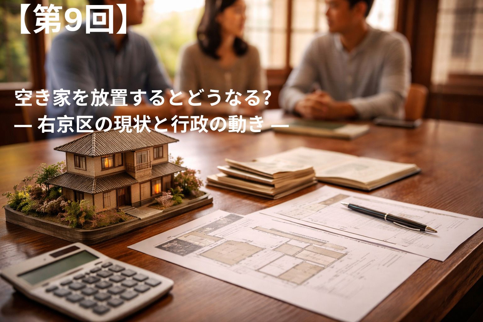 空き家を放置するとどうなる？ ― 右京区の現状と行政の動き ―の画像
