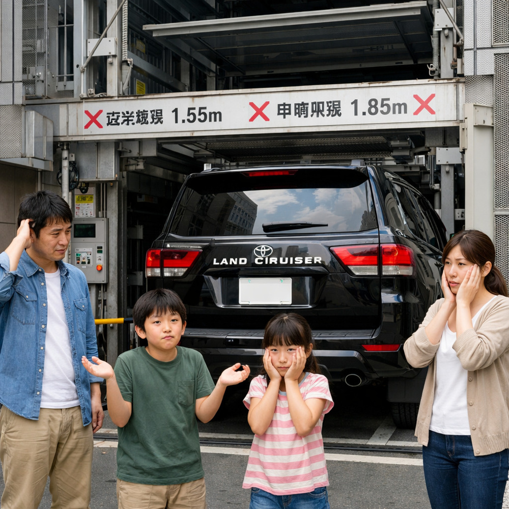 SUVが駐車場に入らない問題とは？車両サイズの見極め方も解説の画像