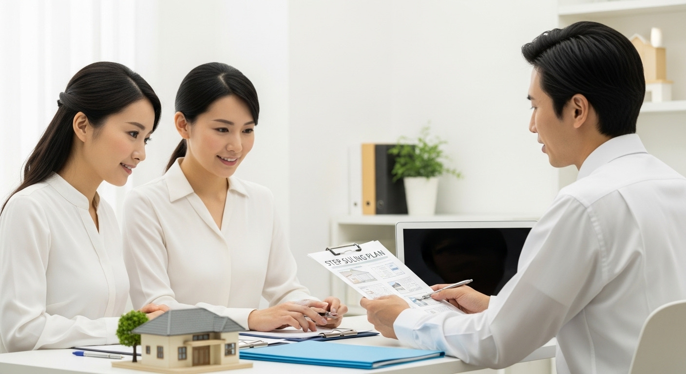 春日井での不動産売却の流れをステップ解説！スムーズに進めるための流れの手順を完全ガイドの画像