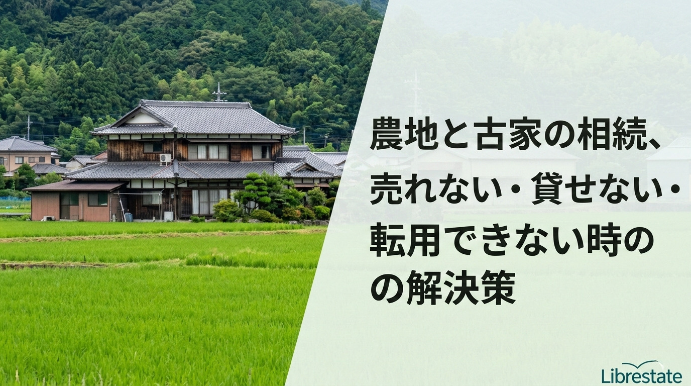農地と古家の相続解決策｜転用不可・非農家の売却戦略【福岡・糟屋郡版】の画像
