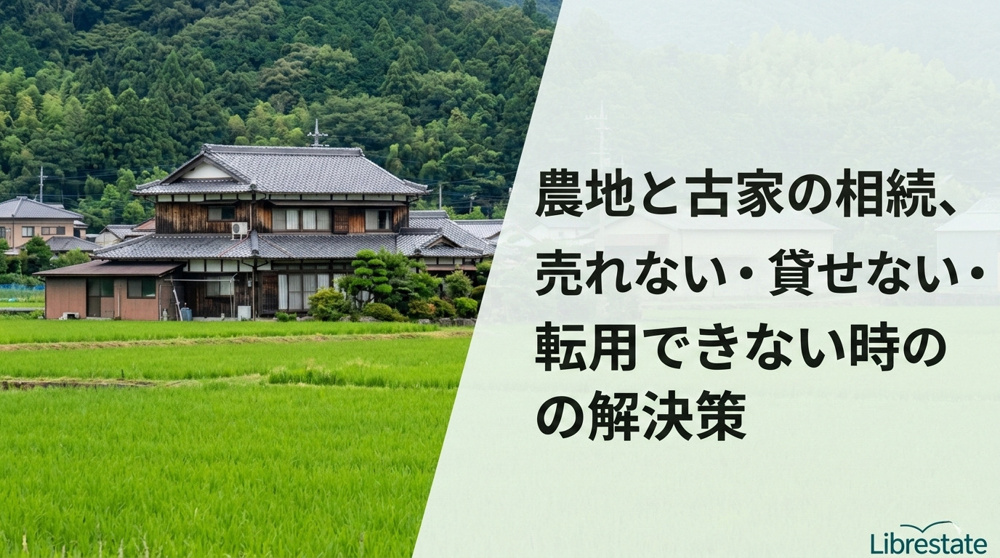 農地と古家の相続解決策｜転用不可・非農家の売却戦略【福岡・糟屋郡版】の画像