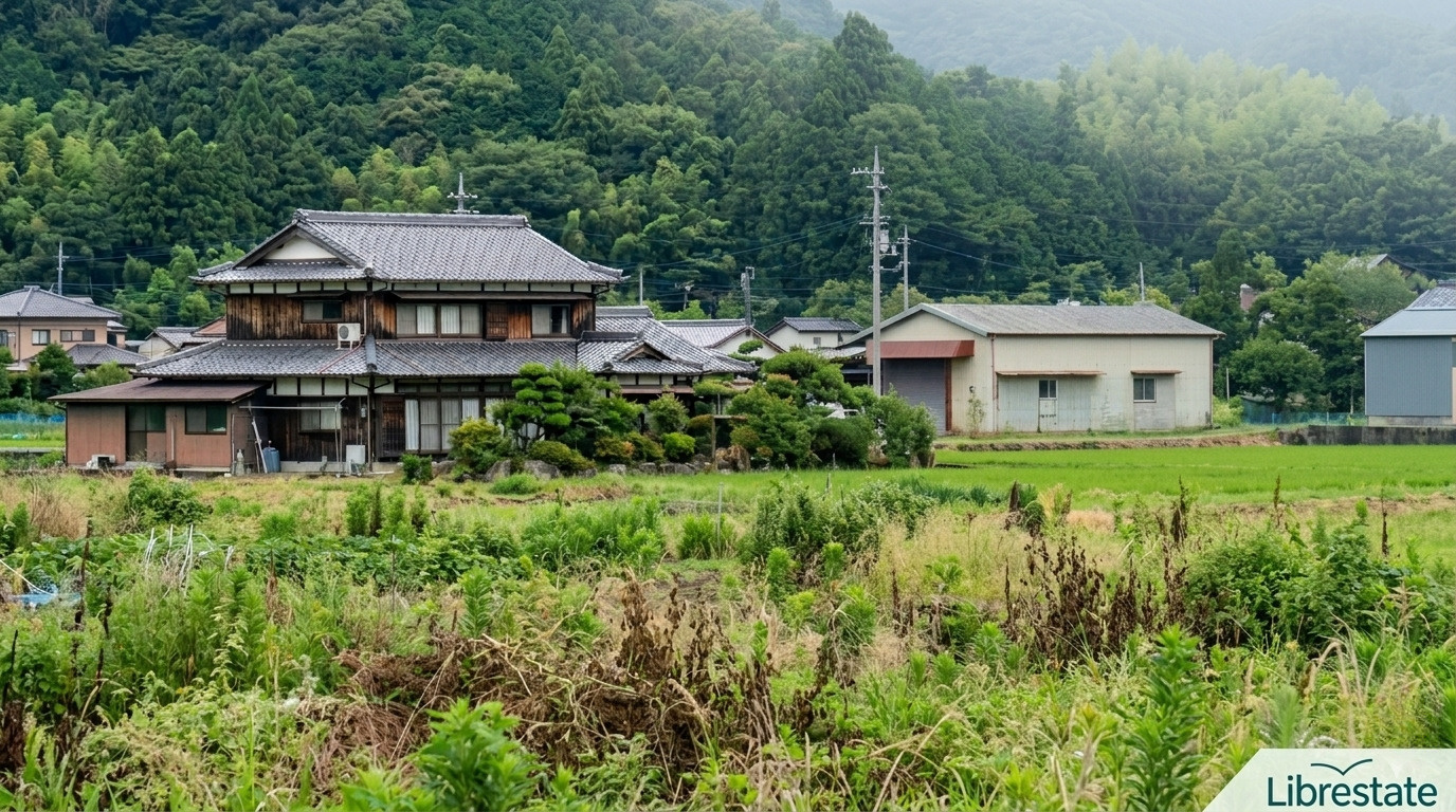 糟屋郡の古家と農地