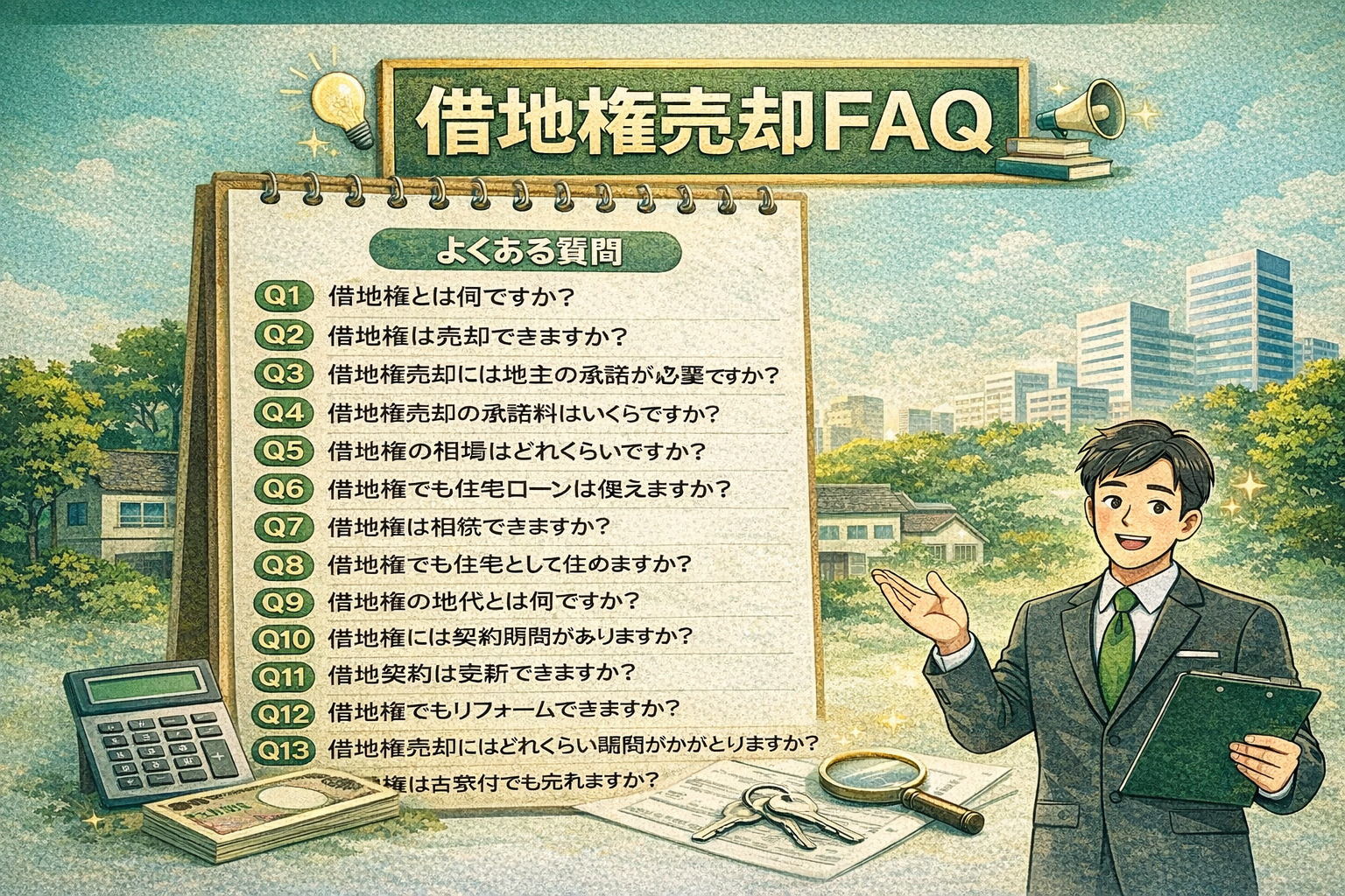 借地権売却のよくある質問