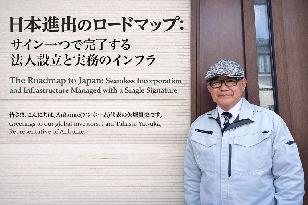 2026年6月4日）② 日本進出のロードマップ：サイン一つで完了する法人設立と実務のインフラの画像