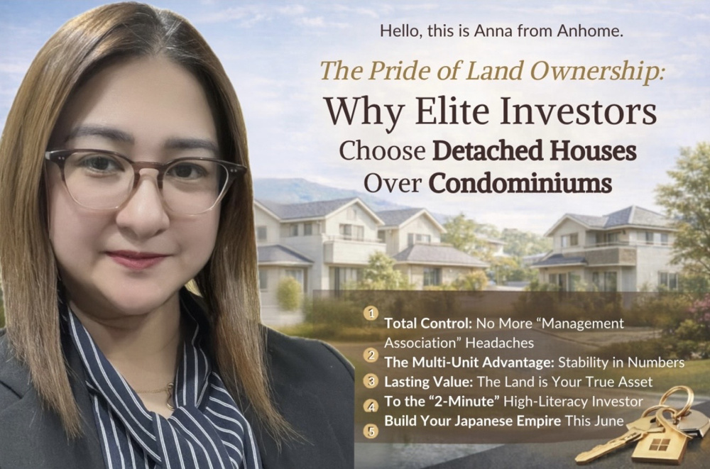 (June 13, 2026) The Pride of Land Ownership: Why Elite Investors Choose Detached Houses Over Condominiums の画像