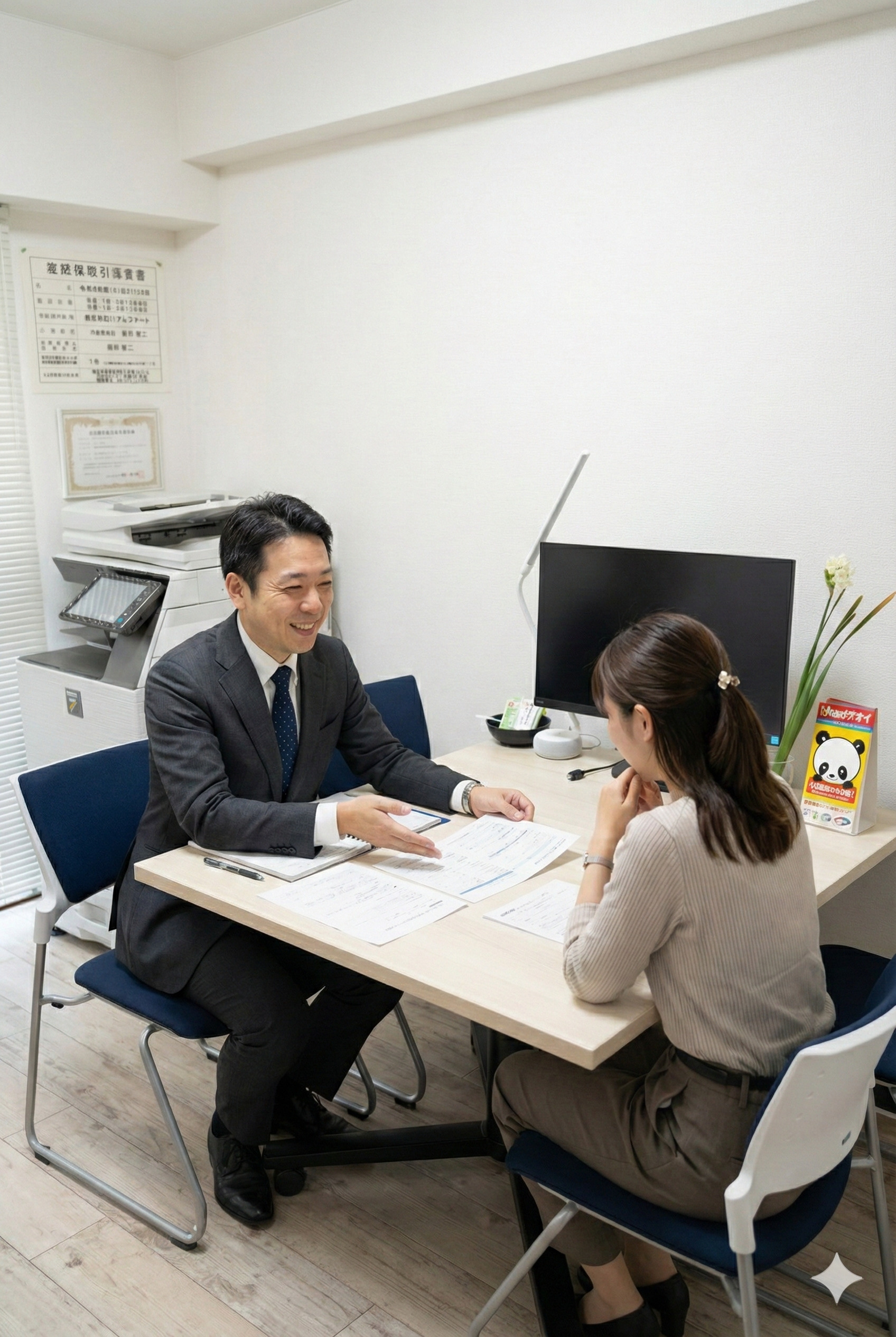 地域密着の相談風景