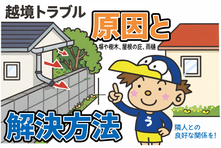 隣地の越境トラブルはどんな問題がある？解決方法もまとめて紹介の画像